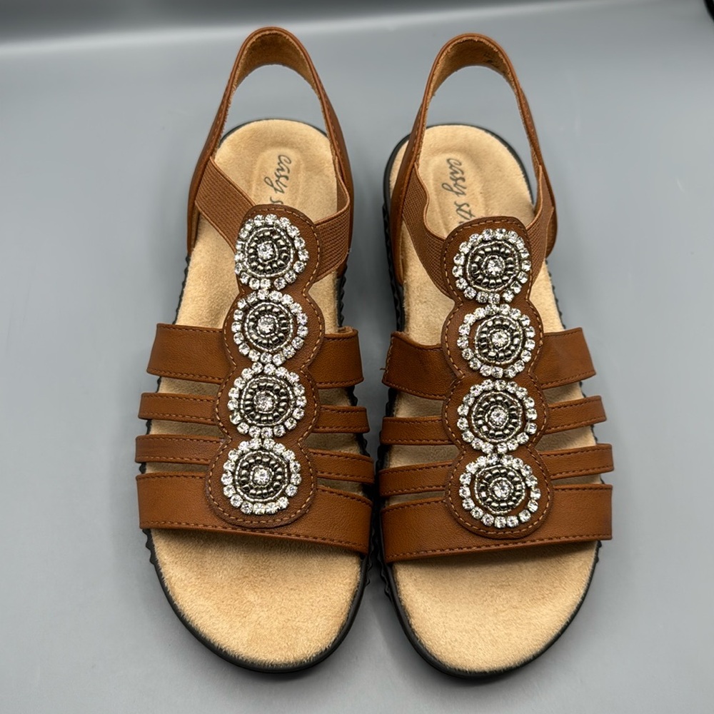 Easy Street Women's Samira Slip-On Platform Sandals